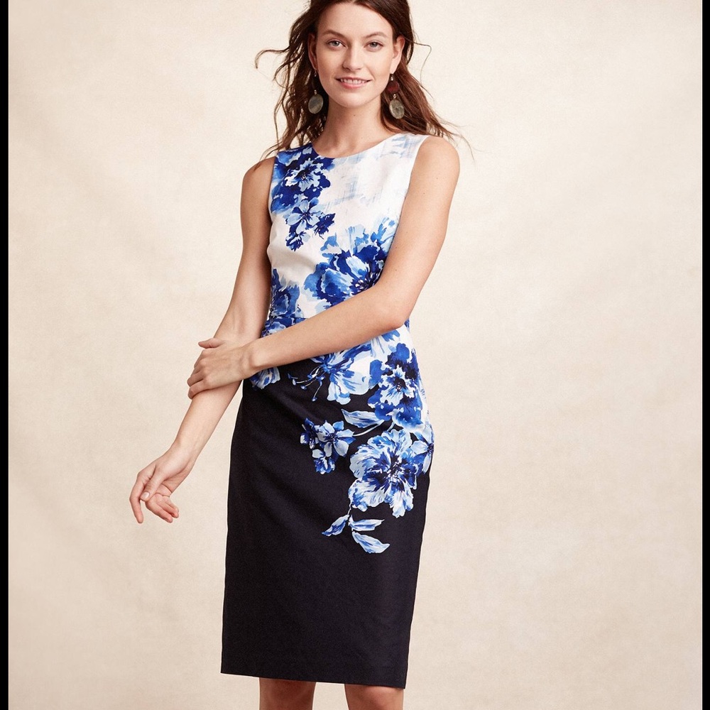 Meave Vanda Pencil Dress for Anthropology
