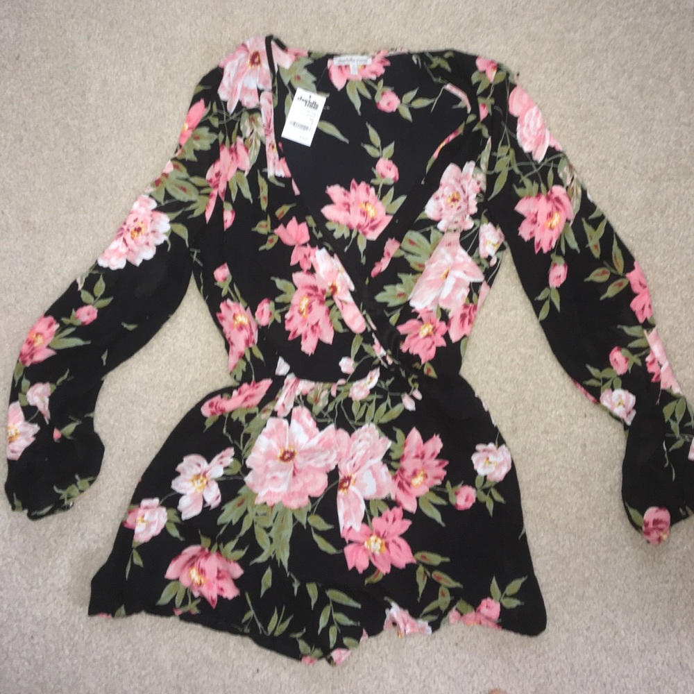 Floral romper