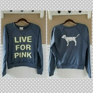 Live For PINK Pocket Sweatshirt