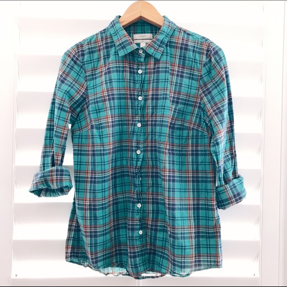 J. Crew Tops - 🆕 J. Crew "Boy" Button Down