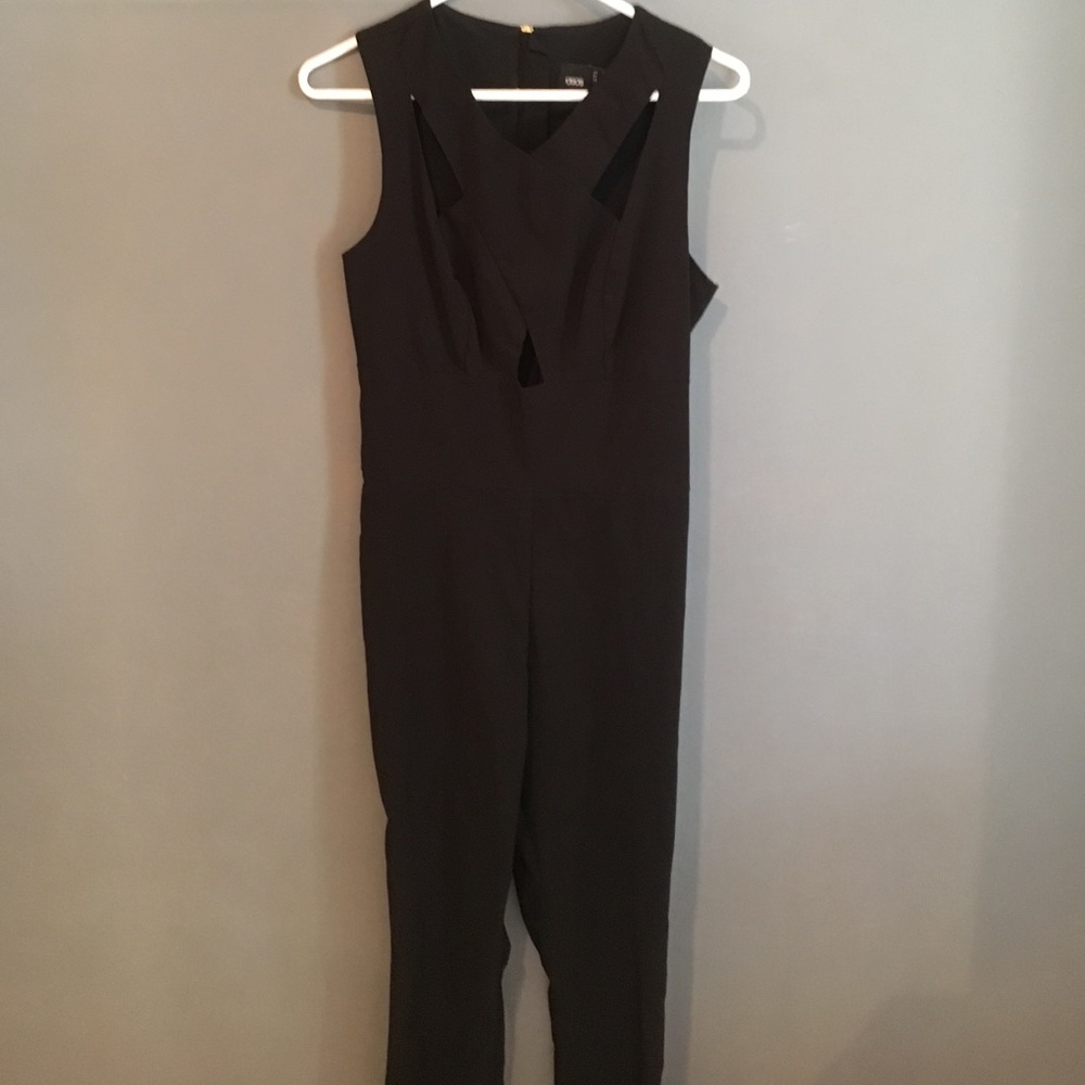 ASOS black jumpsuit size 8