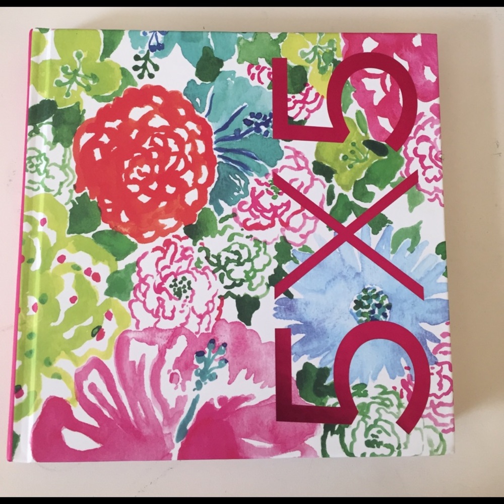 Lilly Pulitzer print studio 5x5 book