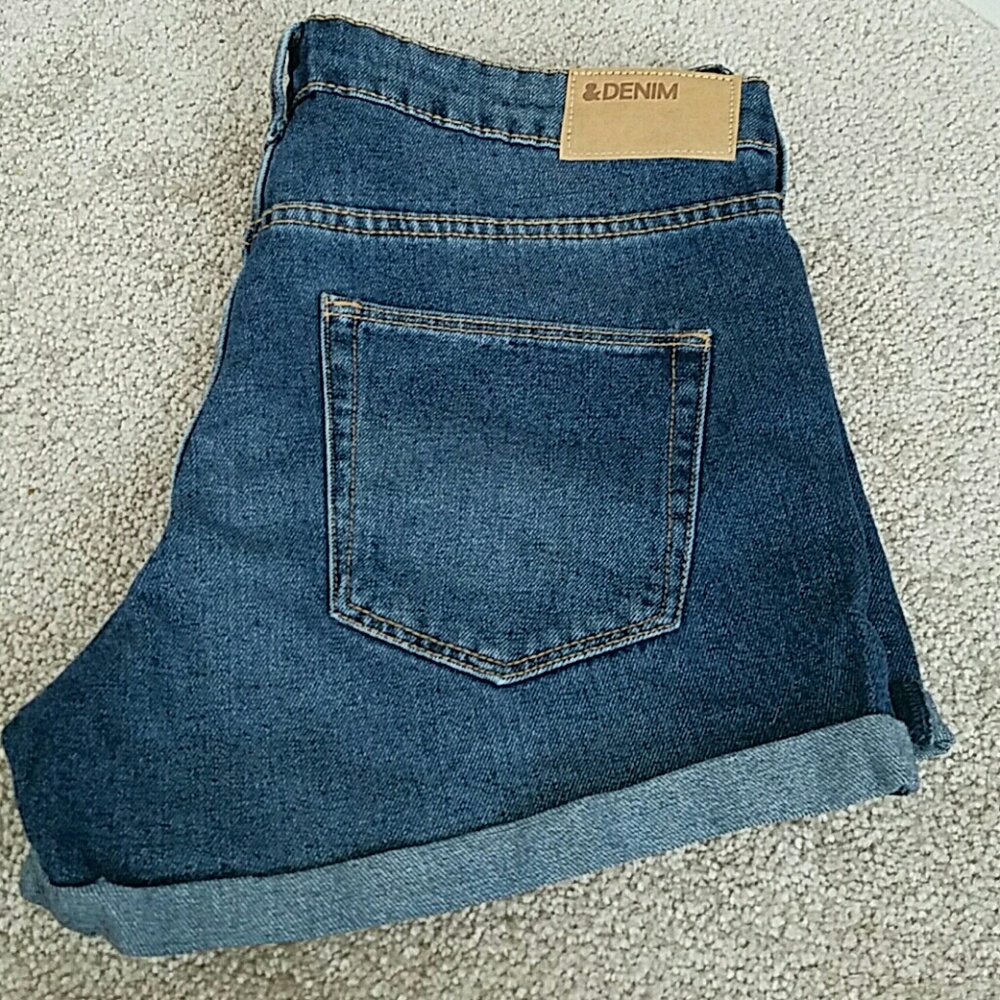 High waisted shorts
