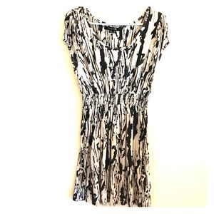 Forever 21 brown and creme dress