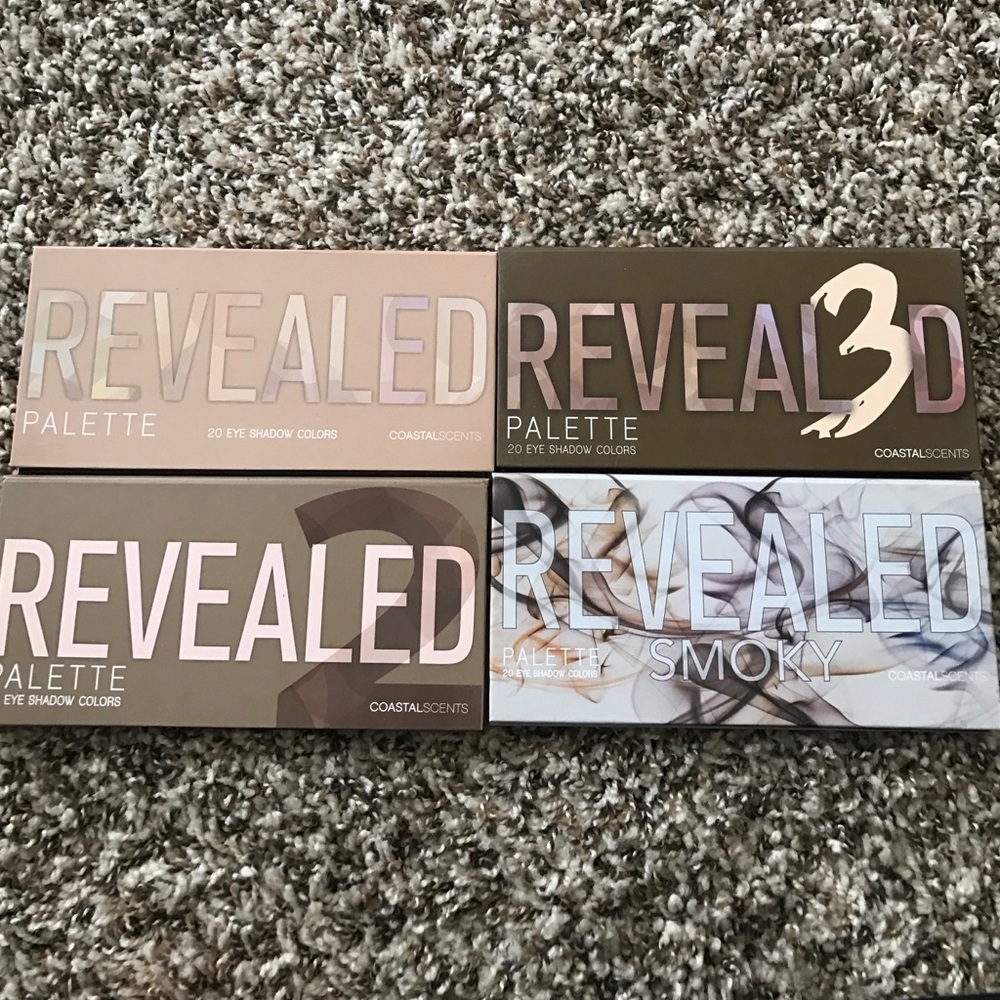 Coastal scents revealed palettes