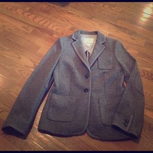 Banana Republic gray structured jacket