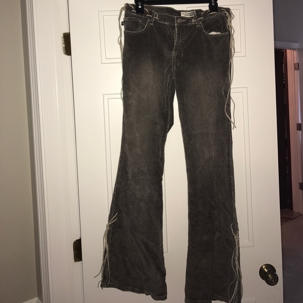 Brown corduroy pants