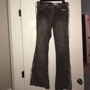 Brown corduroy pants