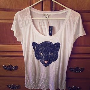 NWT Express One Eleven Panther t-shirt
