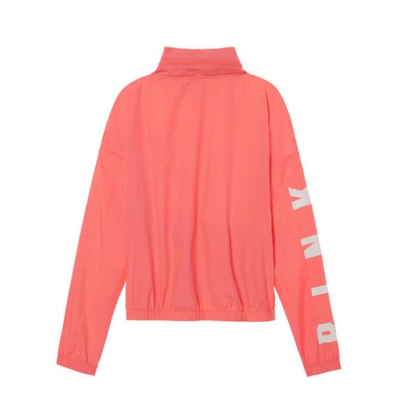 Nwt VS PINK Anorak XS/S Neon Nectar Windbreaker - Picture 3 of 4