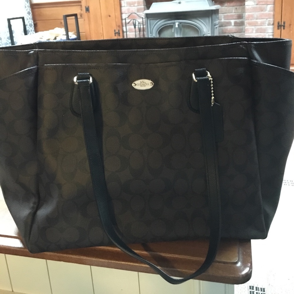 Large Coach tote