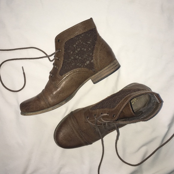 Brown Booties - Picture 1 of 4