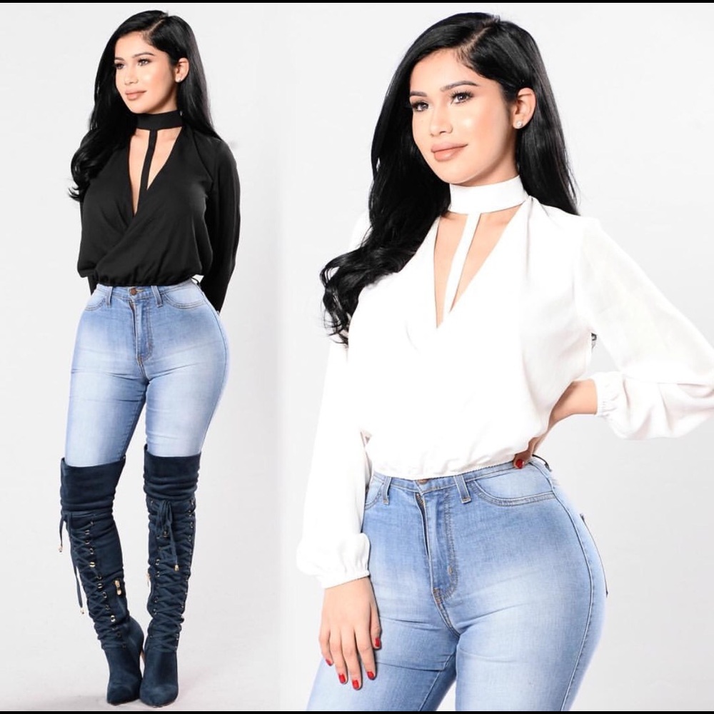 Black fashion nova (platinum lifestyle) top