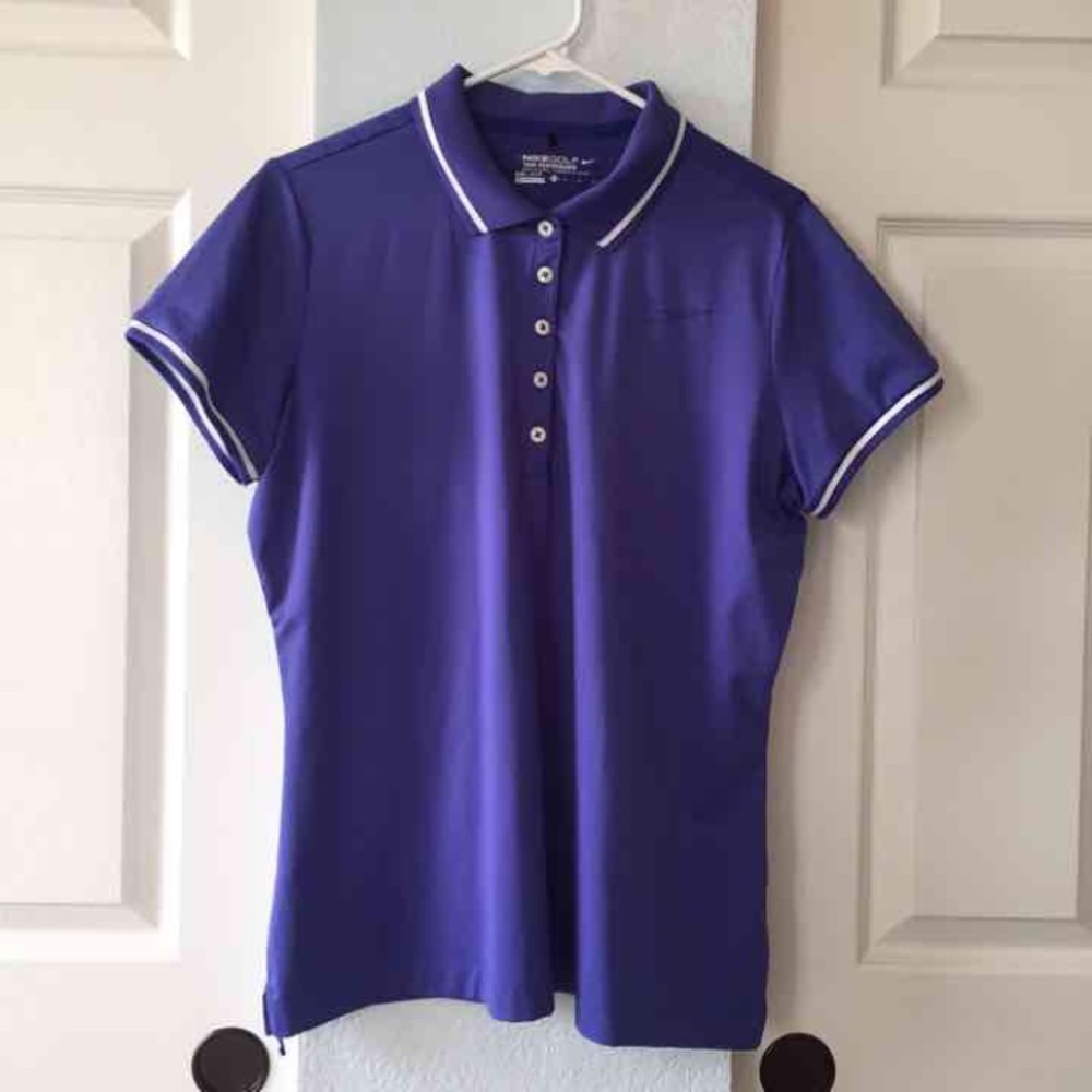 Purple Nike Golf Polo XL