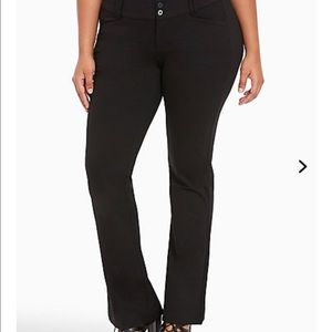 Torrid Trouser Pant - Black All Nighter Pointe
