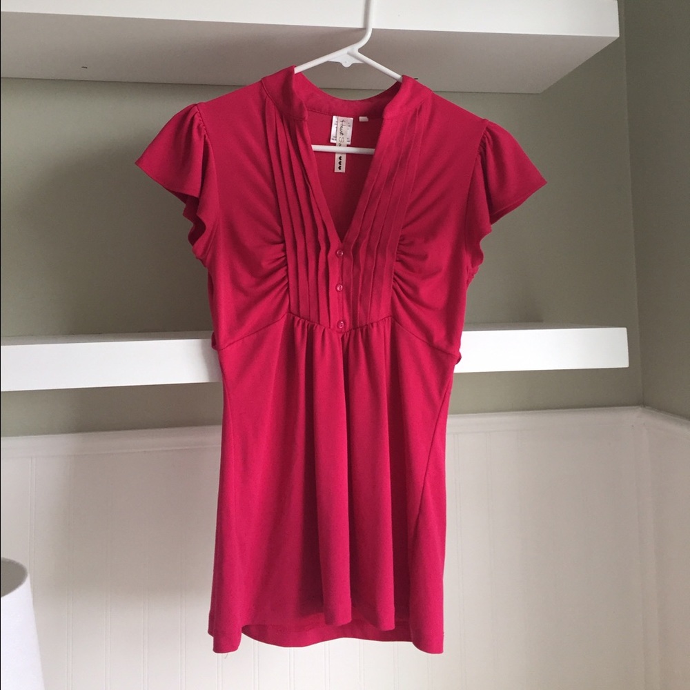 Beautiful pink blouse!