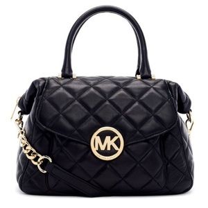 Michael Kors Quilted Fulton Satchel