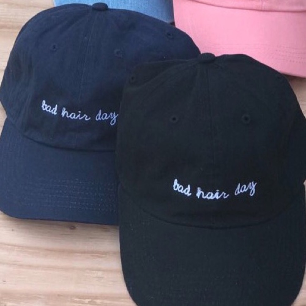 Bad hair day baseball cap💙