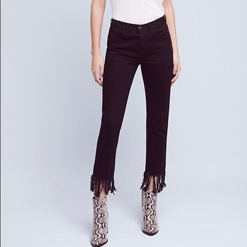 3x1 WM3 Crop Fringe Jean - Mamba