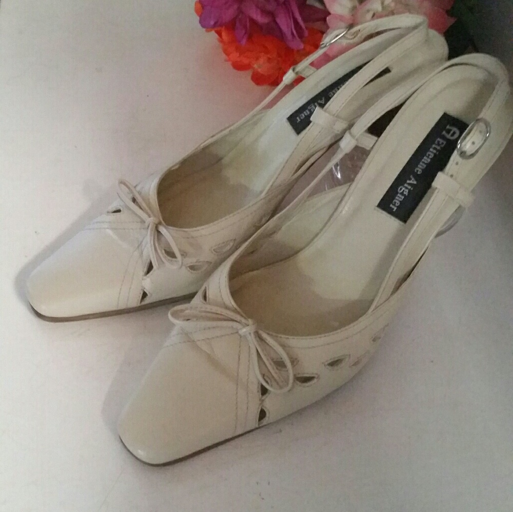 Etienne Aigner 3" Slingback Heels