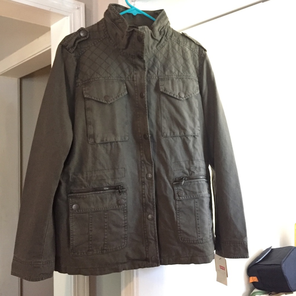 Levi's Quilted Military Jacket