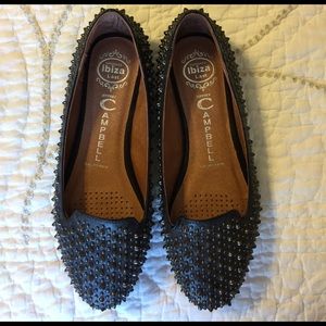 Jeffrey Campbell studded flats