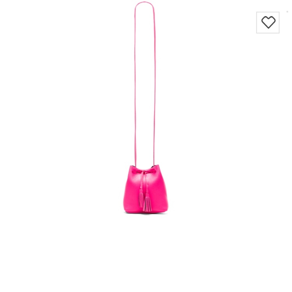 👛SHAFFER The Greta Bucket Bag in Fluorescent Pink