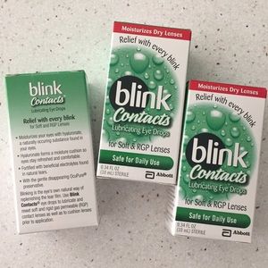 ⭐️SOLD⭐️Blink contacts lubricating eye drops