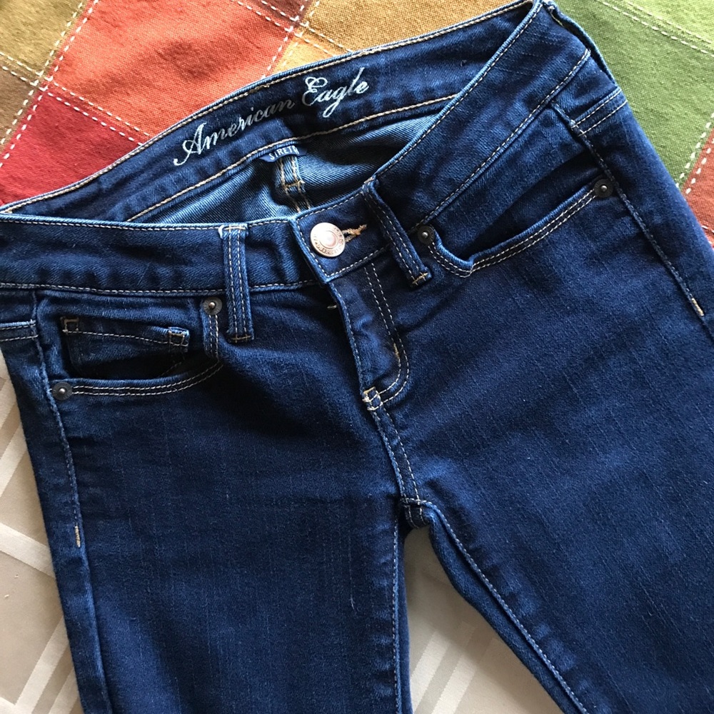 AEO skinny stretch jeans. Size 0. - Picture 4 of 4