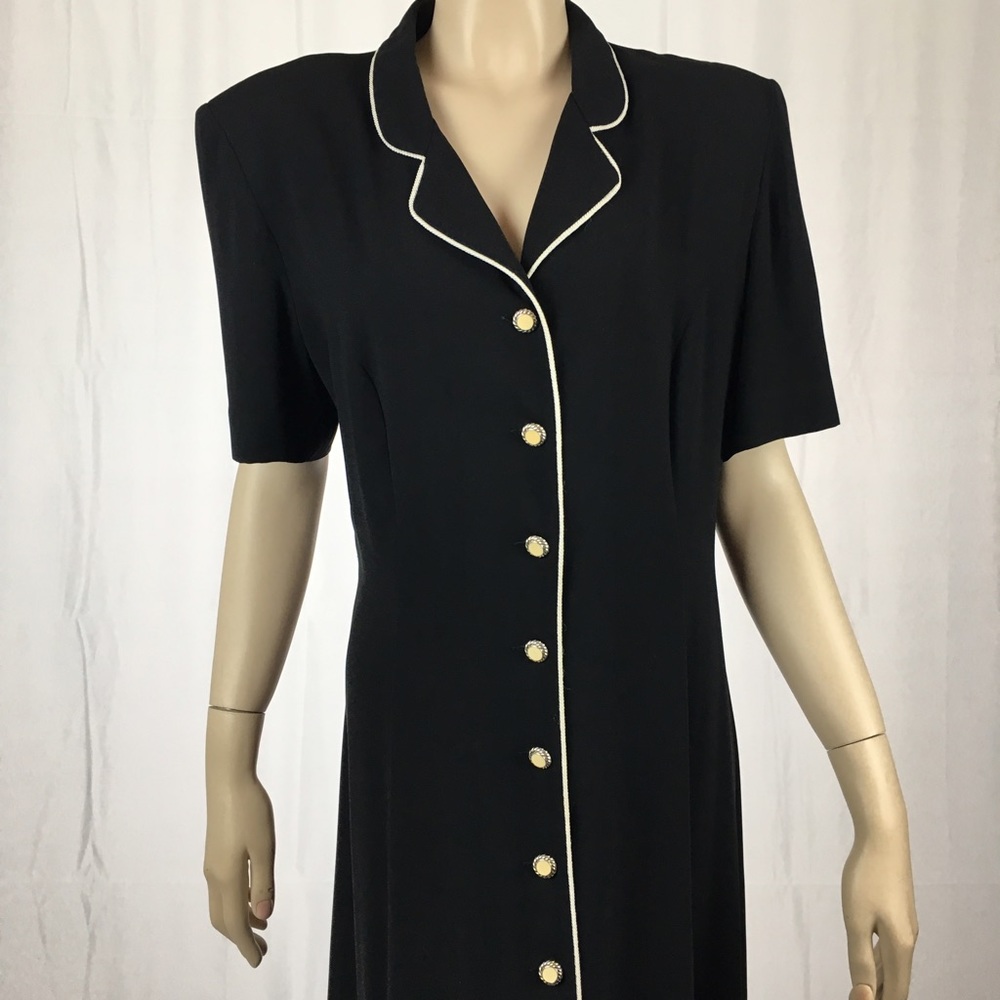 🎉SALE🎉 Vintage Leslie Fay Button Down Maxi Dress