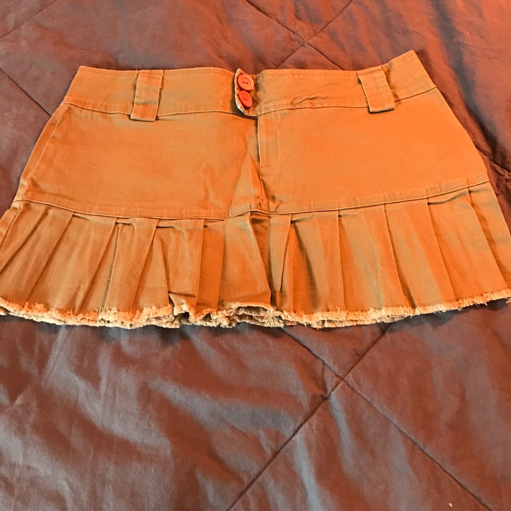 Olive Green Skirt