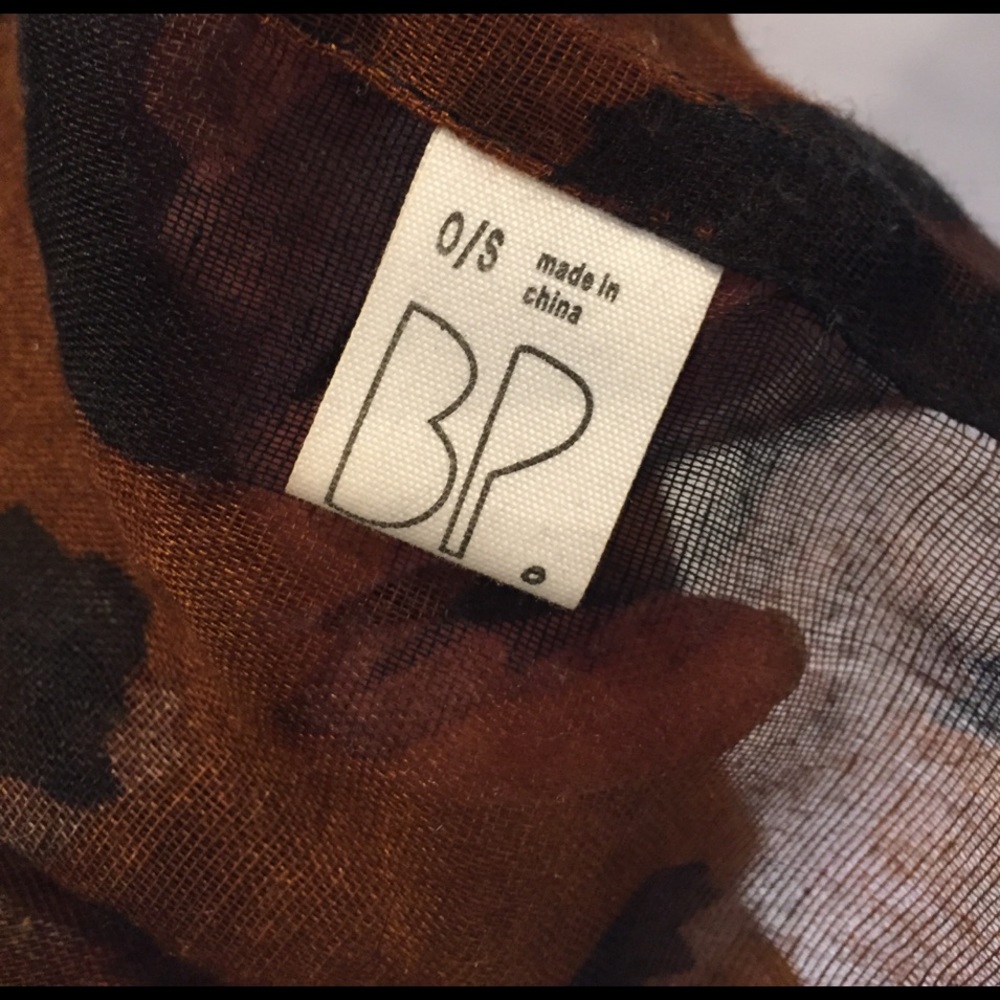 BP Animal Print Infinity Scarf A53 - Picture 5 of 5