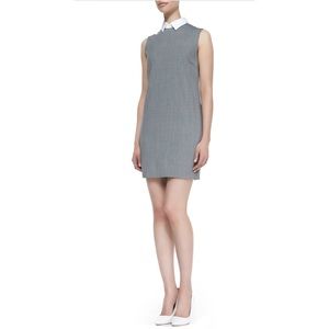 Theory Peter Pan Collar Shift Dress