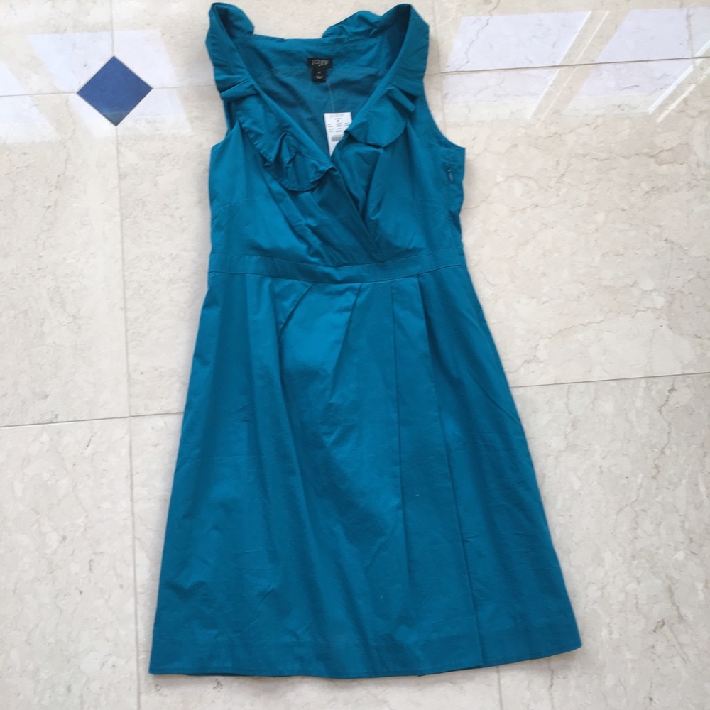 Price ✂️ NWT JCrew teal dress