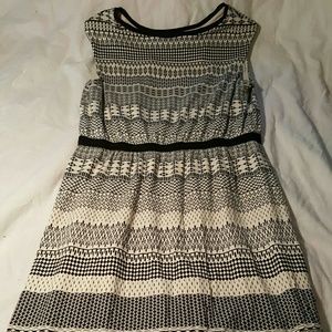 Black and White Dress