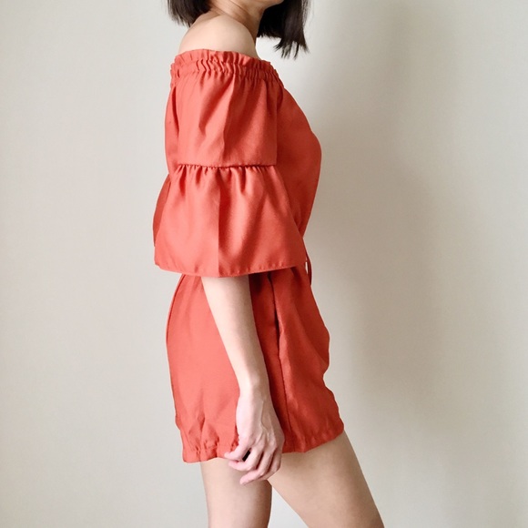 HAVANA high quality off shoulder romper. - Picture 3 of 4