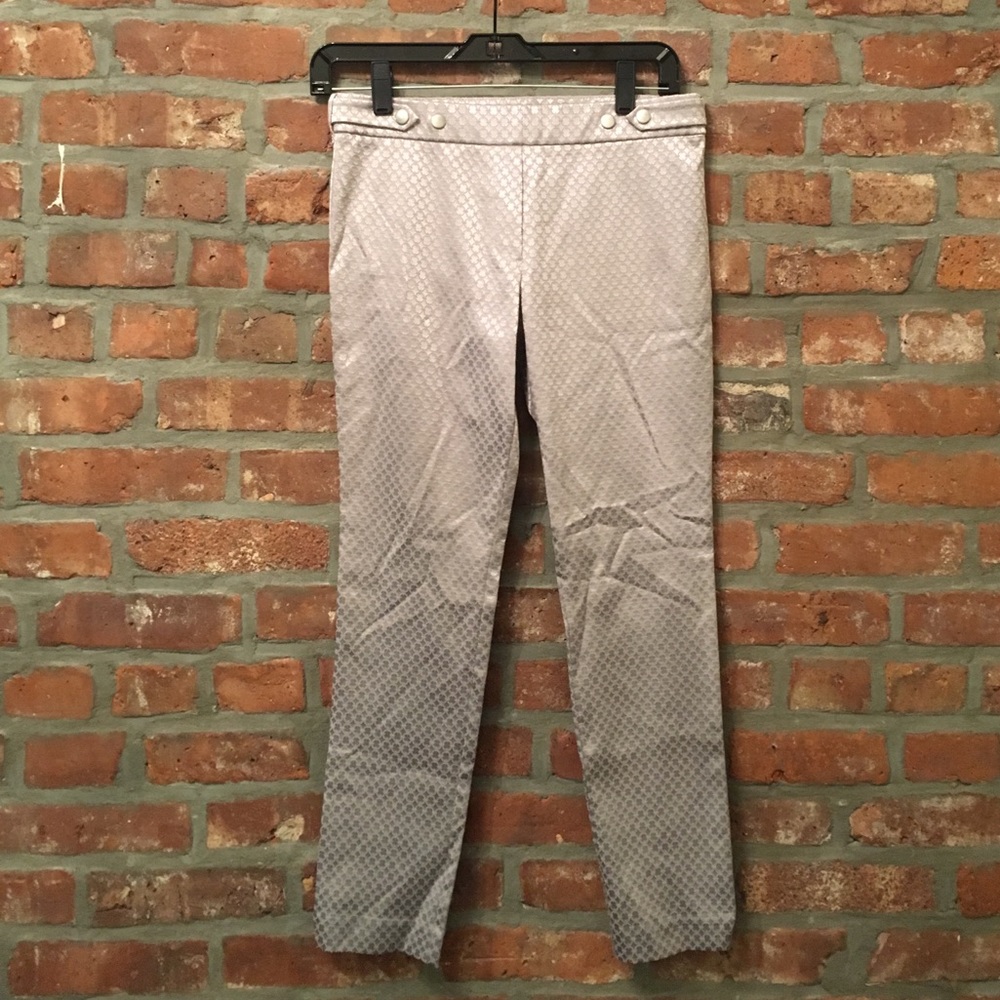 💿Glossy Silver Trousers💿