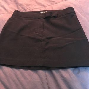 Black Mini Skirt