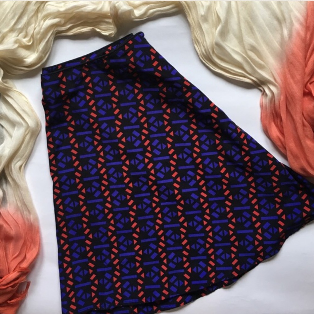 Francesca's Geometric Skirt