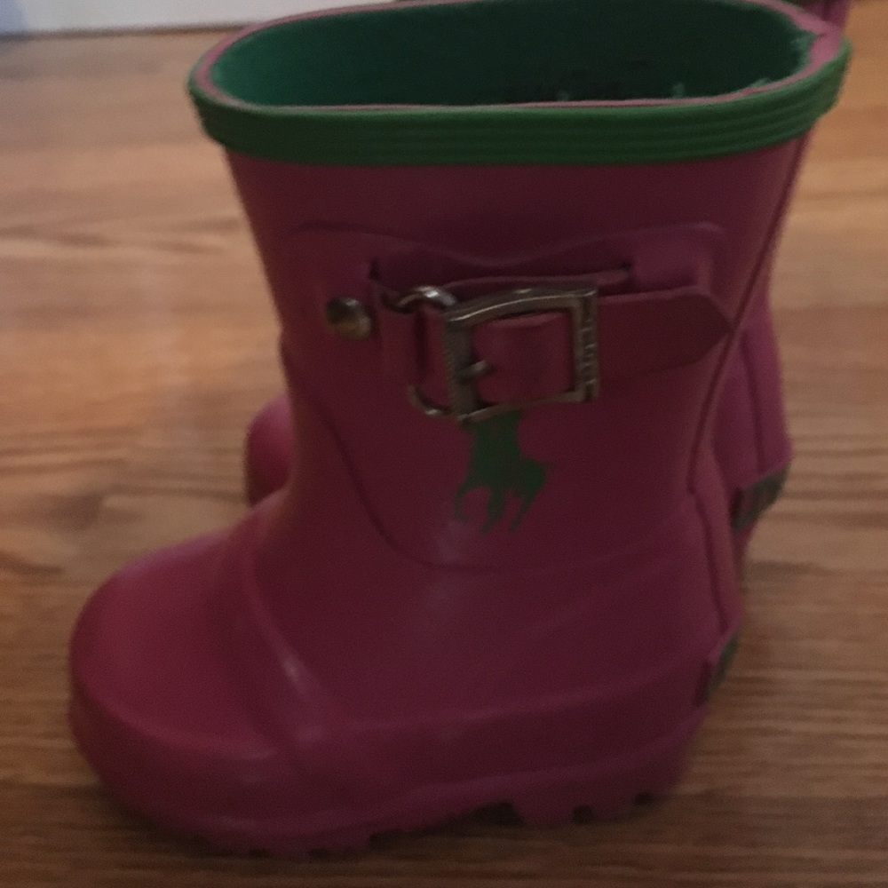 Toddler Sz 4 Ralph Lauren Rain Boots