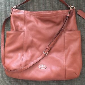 Coach Brown Park Leather Hobo Purse - lightly used
