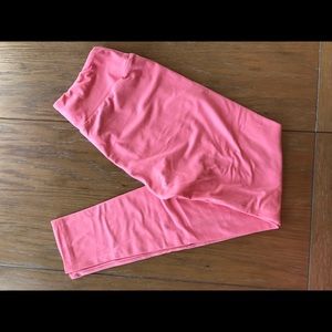 OS pink leggings