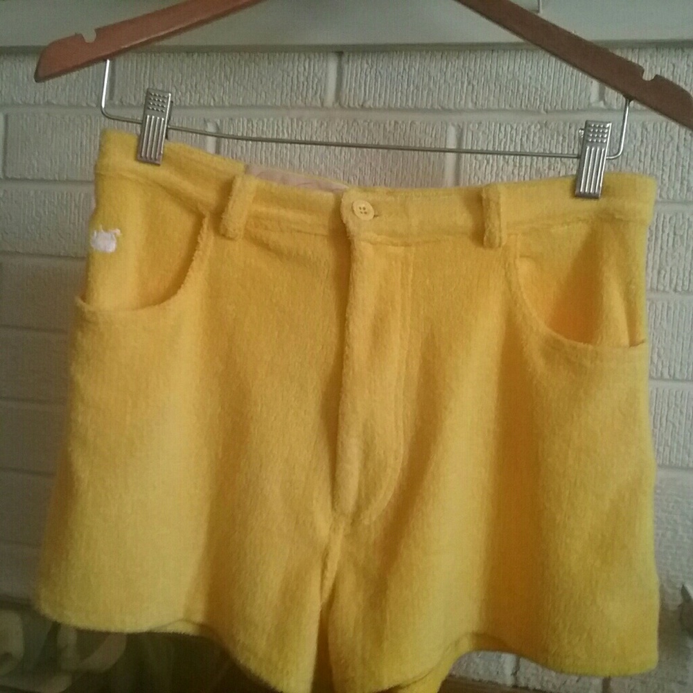 Vintage 1970s GV terry shorts!