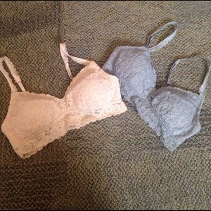 NWOT AE Bralettes
