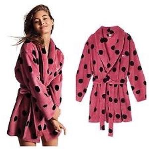Victoria's Secret PINK plush pink robe