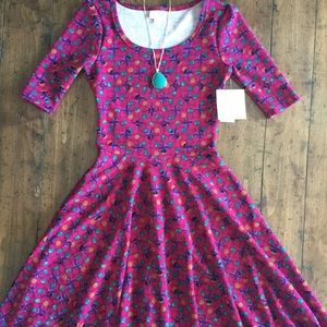 LuLaRoe Nicole Dress Size XS