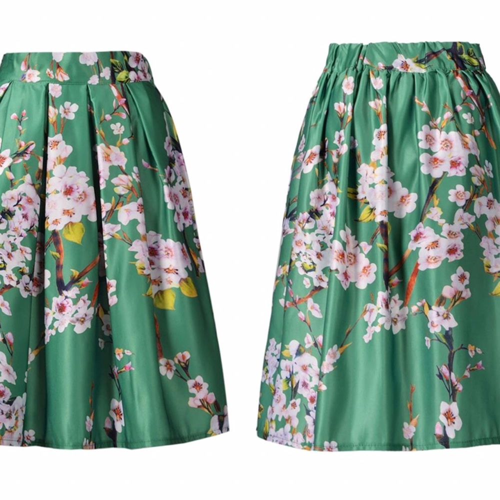 Adorable Sakura skater skirt - OS