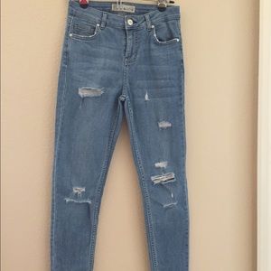 Topshop high waisted jeans