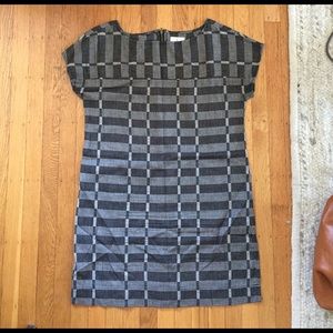 Lou and Grey black and grey patterned dress.