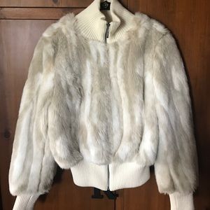 INC women's fur jacket